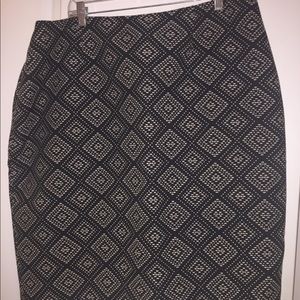 Plus size Kasper Pencil Skirt